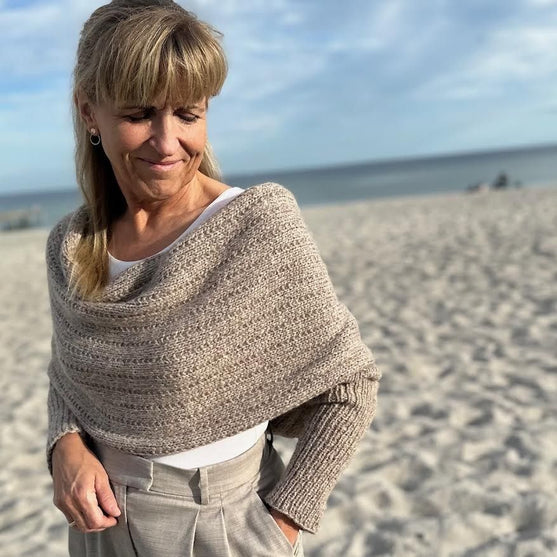 Meadow Sunset - Scialle con maniche
3