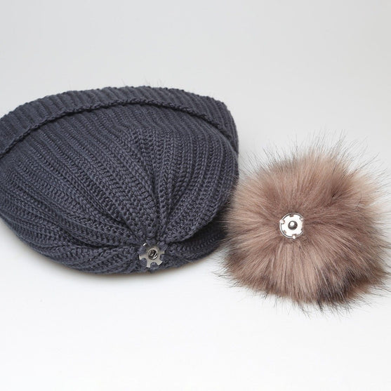 Pon-Pon - Marrone - Go Handmade
2