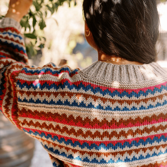 Ottolie - Cardigan chevron con tasche
6