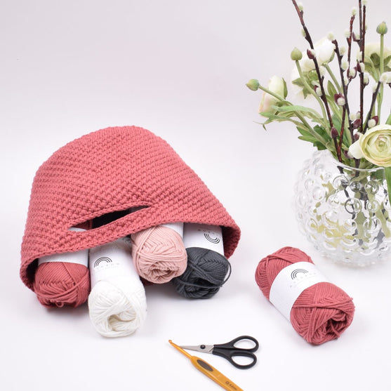 Borsa per gomitoli con struttura 8/8
2