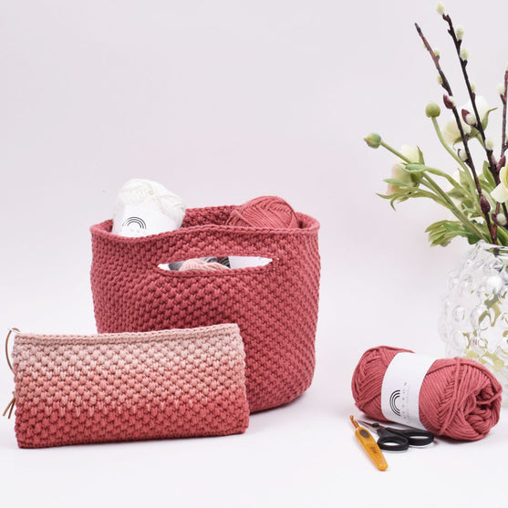 Borsa per gomitoli con struttura 8/8
3