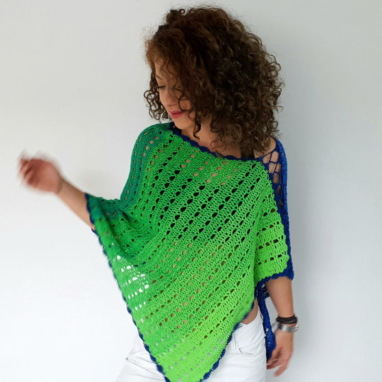 Poncho Green Sea
7