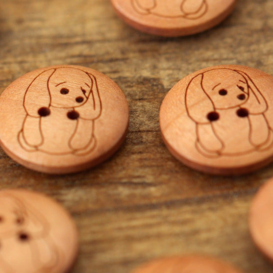 Bottoni con animali - 17 mm - Go Handmade
3