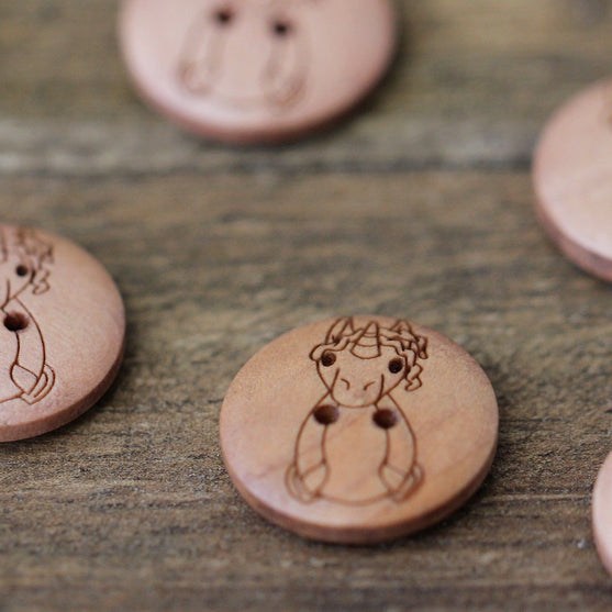 Bottoni con animali - 17 mm - Go Handmade
4