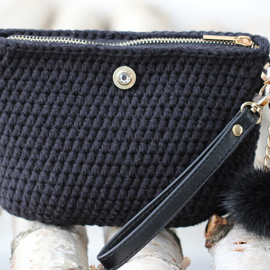 Cerniera lampo metallica - Nero - Go Handmade
2