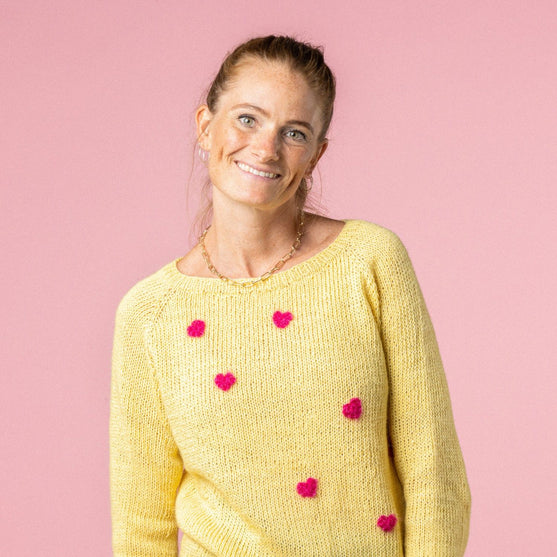 Pink Heart - Maglione - Pink Collection
2
