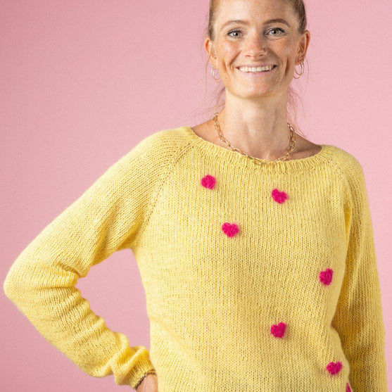 Pink Heart - Maglione - Pink Collection
3