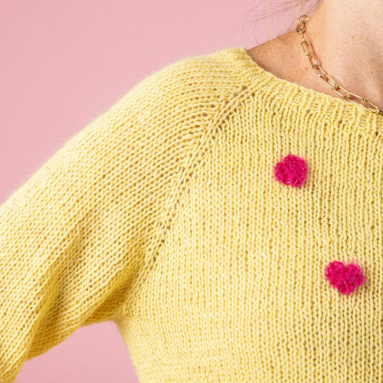 Pink Heart - Maglione - Pink Collection
4