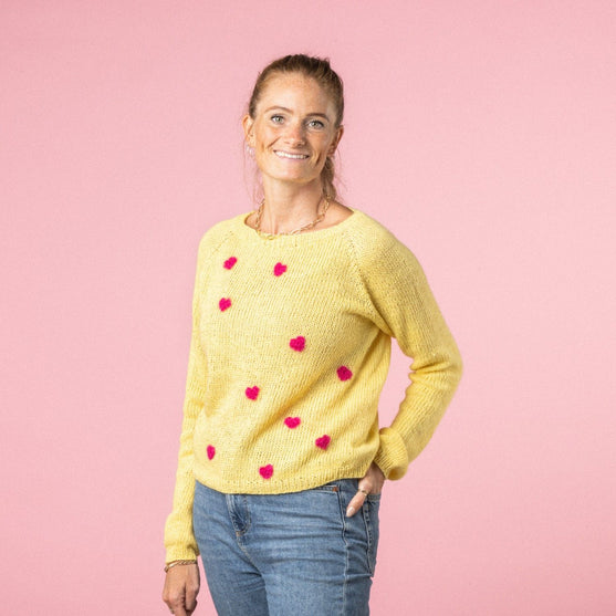 Pink Heart - Maglione - Pink Collection
7