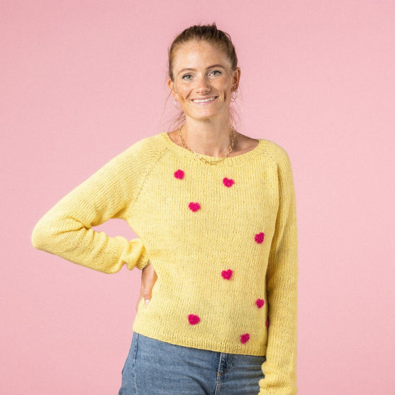 Pink Heart - Maglione - Pink Collection
8