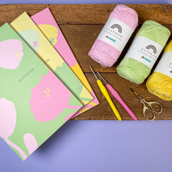 Notebook - Dotty - Fiori - Hobbii
4