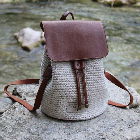 Chiusura per borsa con bottone magnetico - Marrone/Bronzo - Go Handmade
2
