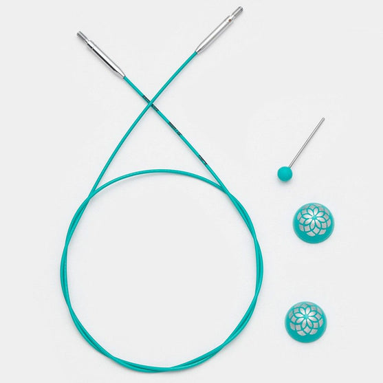 Cavo Swivel - Teal - KnitPro
3