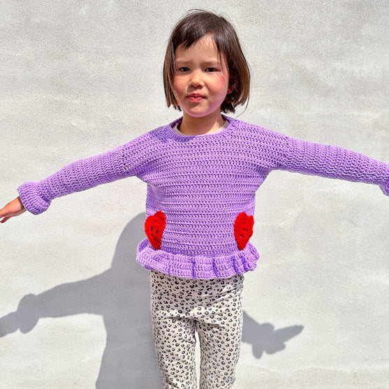 Sweetheart - Maglione per bambini
4