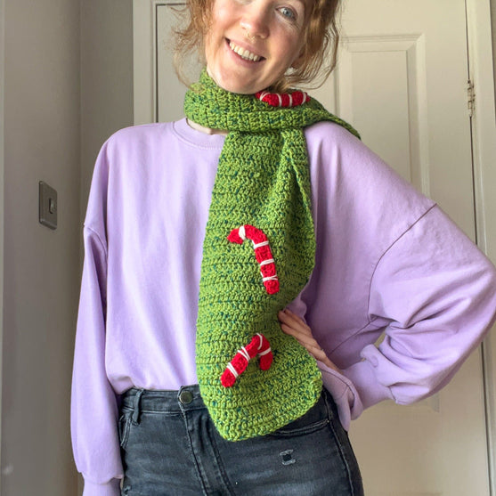 Candy Canes - Sciarpa
3