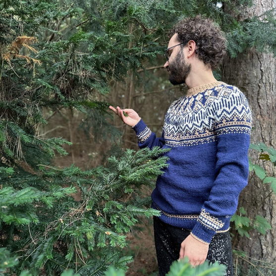 Arctic Starry Night - Unisex Maglione
3