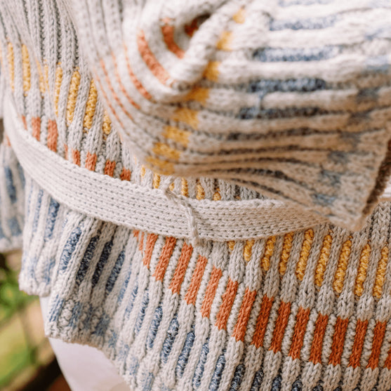 Fusing Cardigan - Cardigan Aperto con Cintura
7