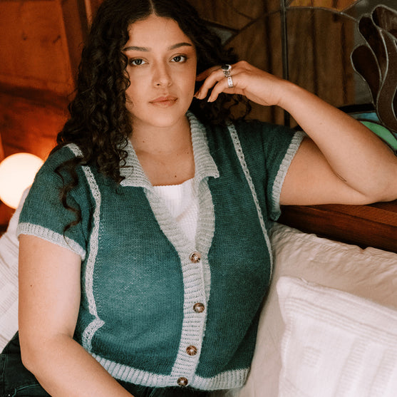 Diaphane Top - Camicia con Bottoni
5