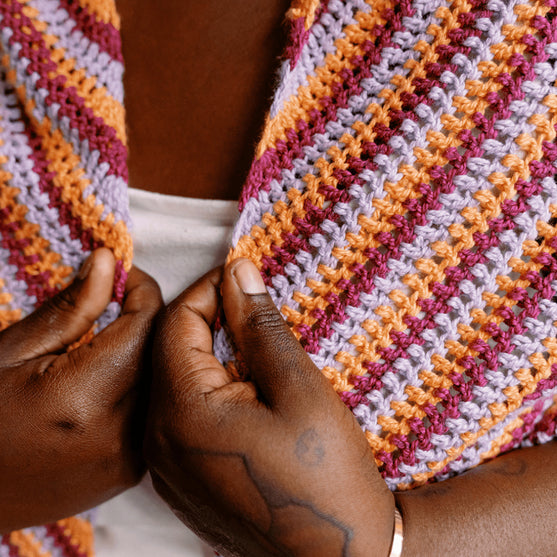 Confetti Glass - Scialle Triangolare
6