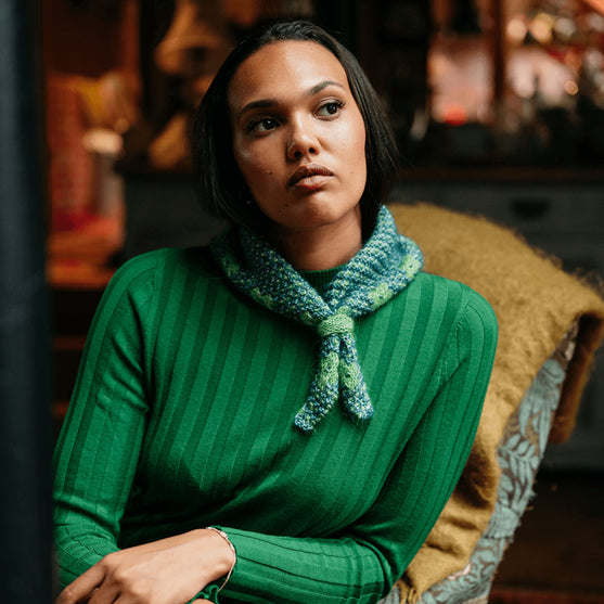 Pressed Flowers Kerchief - Bandana a mosaico
6