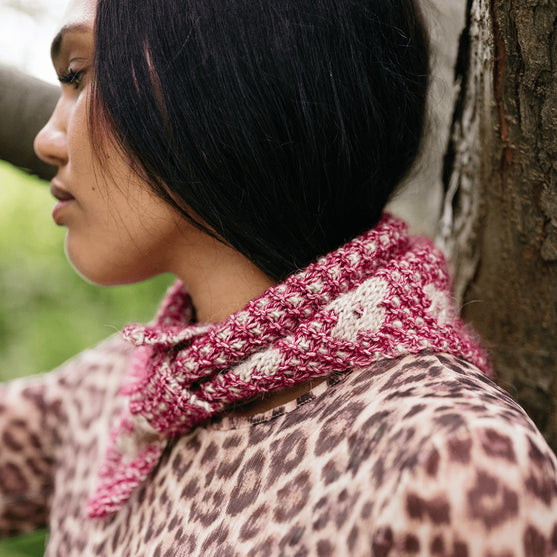 Pressed Flowers Kerchief - Bandana a mosaico
10