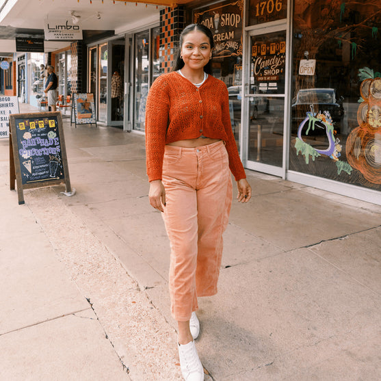 Timanfaya - Cardigan traforato
6