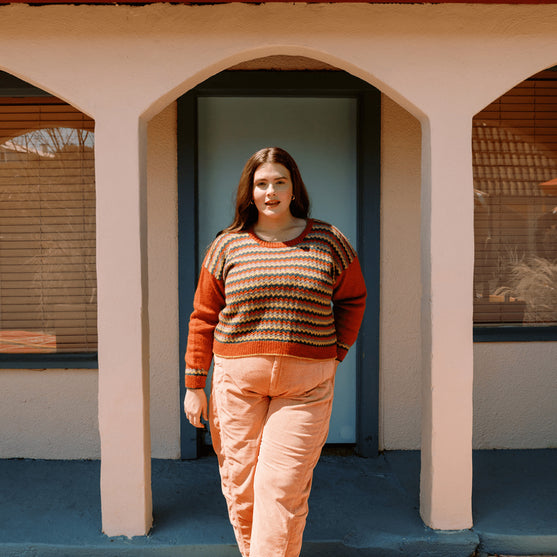 Lurdes - Maglione chevron
2