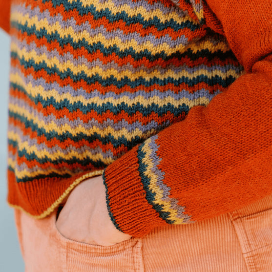 Lurdes - Maglione chevron
3
