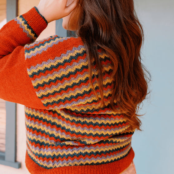 Lurdes - Maglione chevron
4