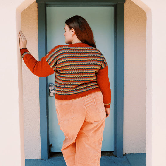 Lurdes - Maglione chevron
5