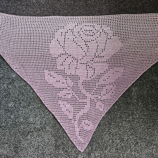 Pastello Rosa - Scialle
4