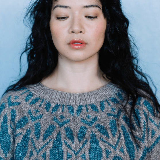 Arima - Maglione con lavorazione a colori
4