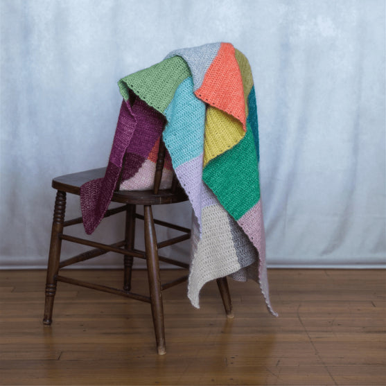 Simultaneous Contrast - Coperta a blocchi di colore
5