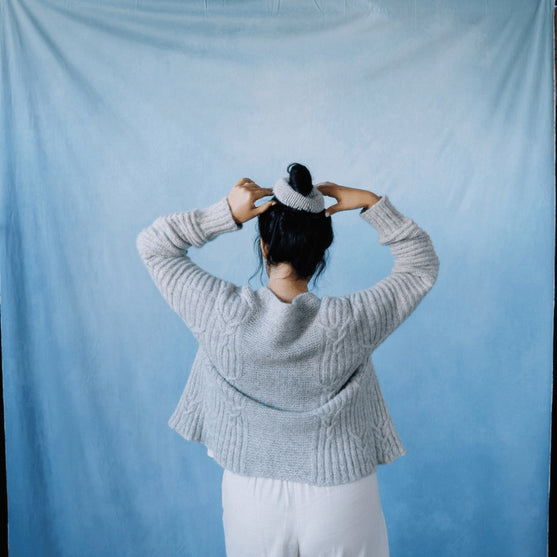 Cloudbusting - Cardigan con trecce
2