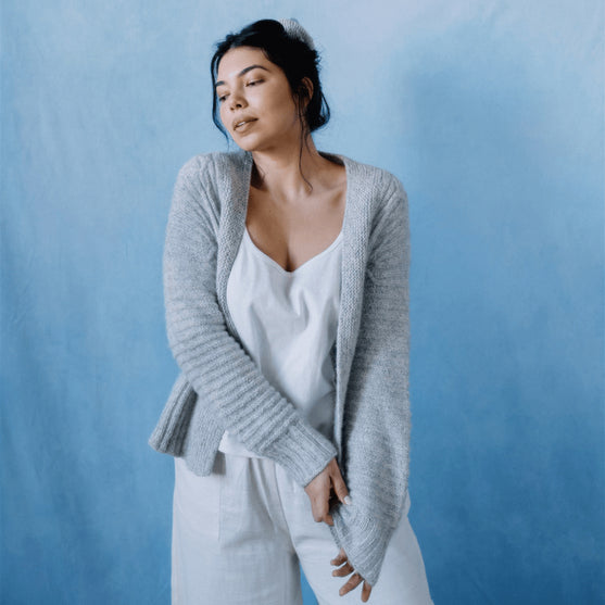 Cloudbusting - Cardigan con trecce
3