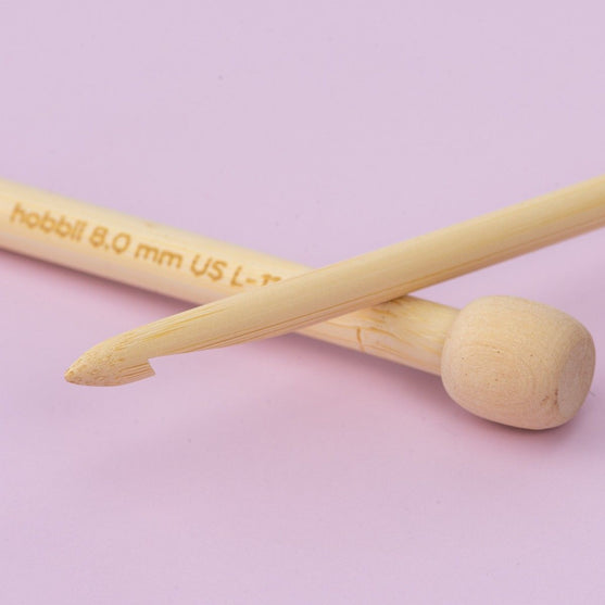 Set di uncinetti tunisini in bamboo - 25 cm - Hobbii
3