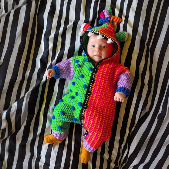 Monster Romper - Tutina per Halloween
5