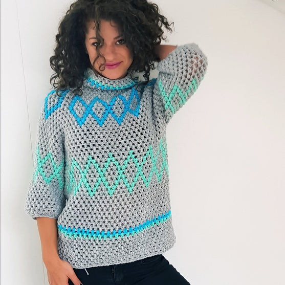 Maglione Diamond Puff
3