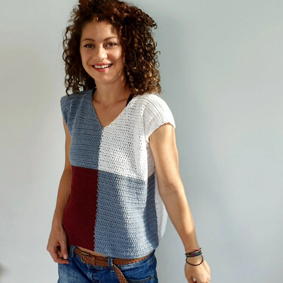 Maglietta Color Block
2