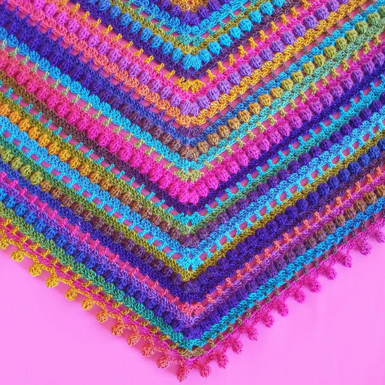 Scialle Pompom
4