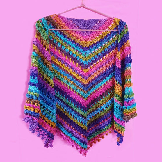 Scialle Pompom
3