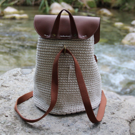 Chiusura per borsa con bottone magnetico - Marrone/Bronzo - Go Handmade
3