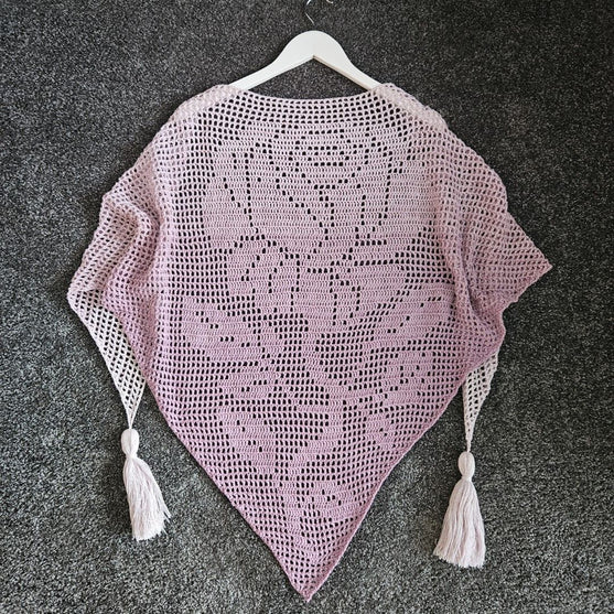 Pastello Rosa - Scialle
5
