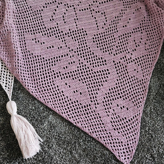 Pastello Rosa - Scialle
6