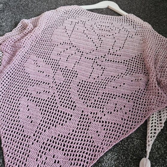 Pastello Rosa - Scialle
7