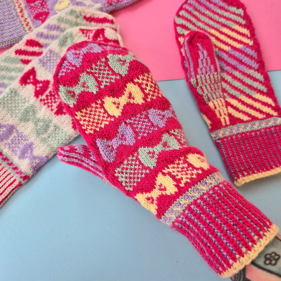 Bow Pop Mittens - Muffole
3