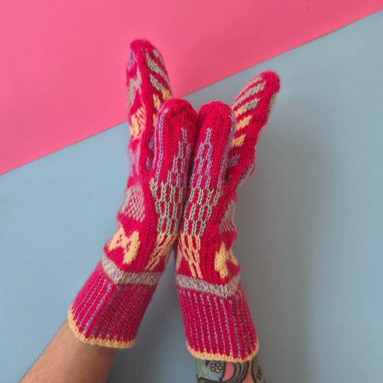 Bow Pop Mittens - Muffole
8