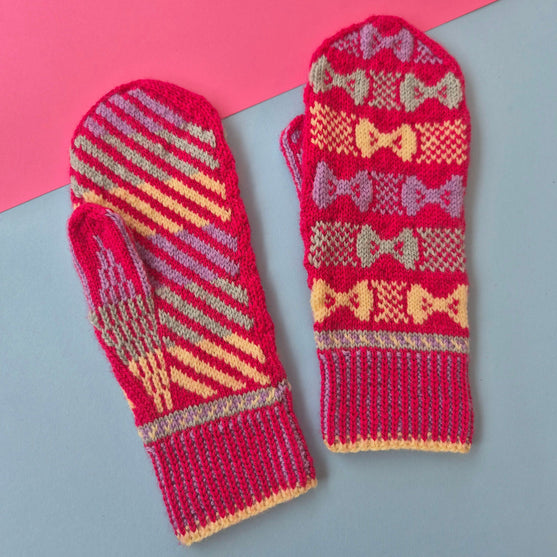 Bow Pop Mittens - Muffole
5