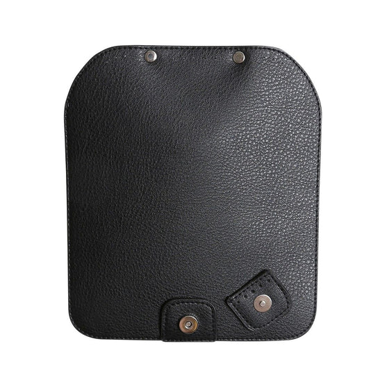 Chiusura per borsa con bottone magnetico - Black/Silver - Go Handmade
4