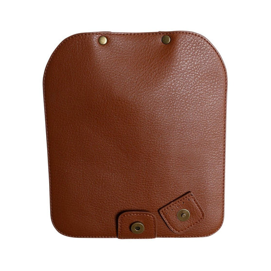 Chiusura per borsa con bottone magnetico - Marrone/Bronzo - Go Handmade
6